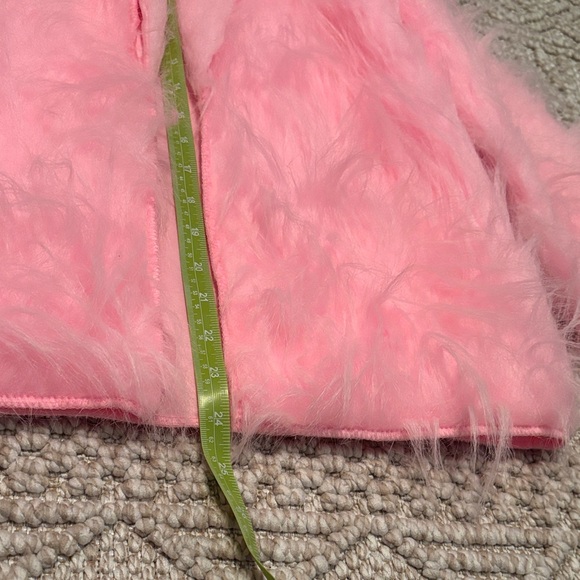 Cozy Pink Faux Fur Kids Coat - Picture 5 of 10